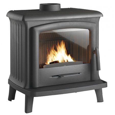 Invicta Norik stove Freestanding Wood briquettes Black