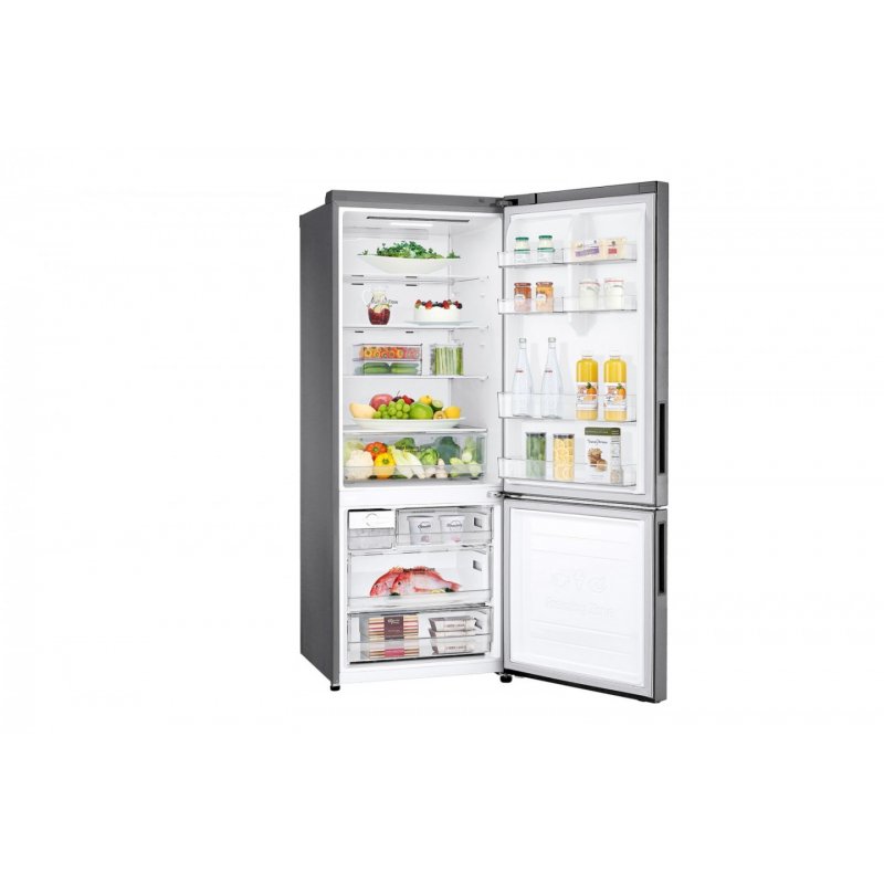 LG GBB566PZHZN fridge-freezer Freestanding 461 L E Silver