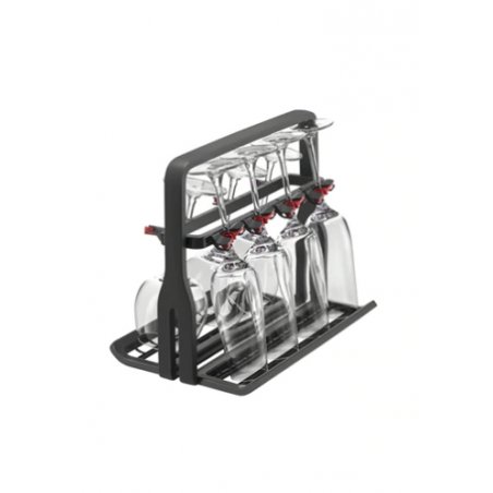 AEG A9SZGB01 pièce et accessoire de lave-vaisselle Gris Panier à à verre à vin et tasse