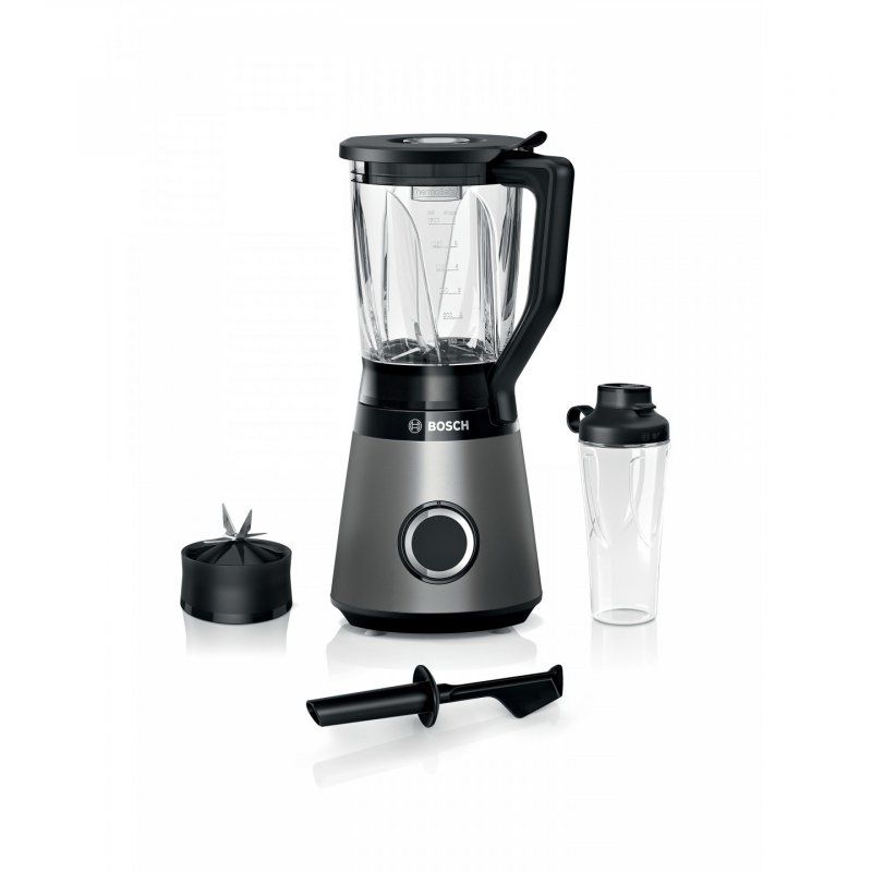 Bosch MMB6174S mixer Stand mixer 1200 W Black, Metallic, Transparent