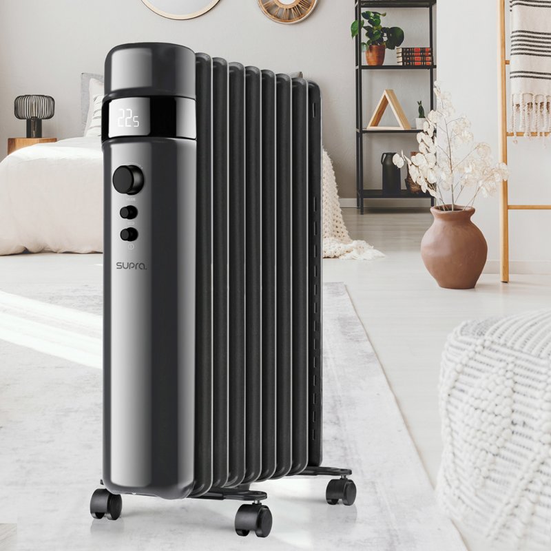 Supra OREA 2000 Intérieure Noir 2000 W Chauffage électrique à bain d’huile