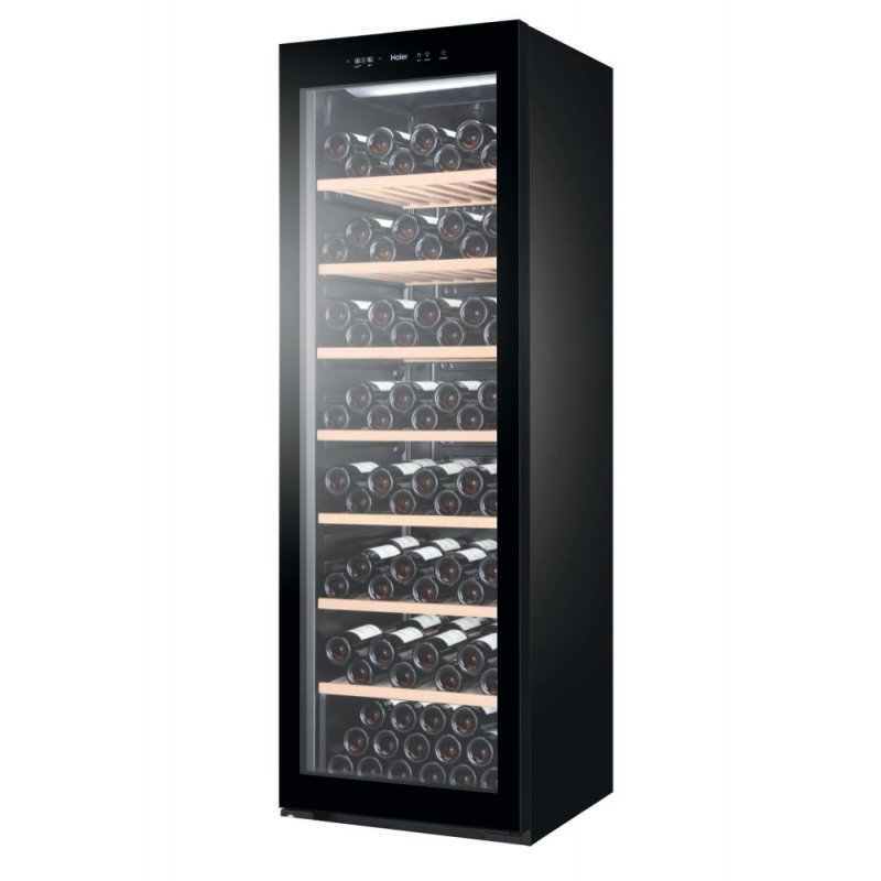 Haier Wine Bank 60 Serie 5 WS190GA Compressor wine cooler Freestanding Black 189 bottle(s)