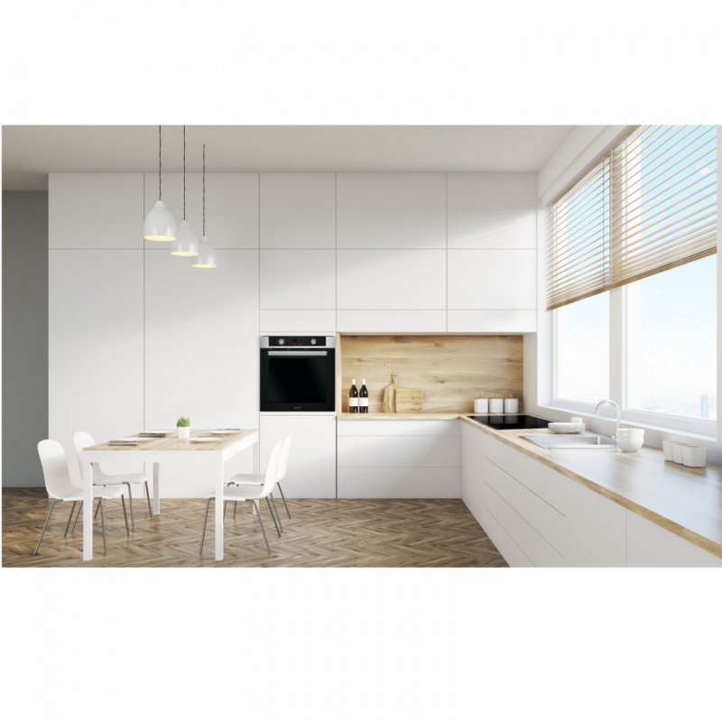 Brandt BOP2112X oven 67 L 3385 W A Black, Stainless steel