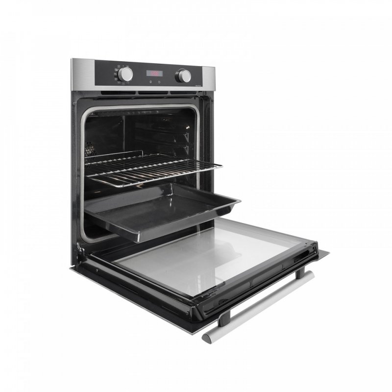 Brandt BOP2112X oven 67 L 3385 W A Black, Stainless steel