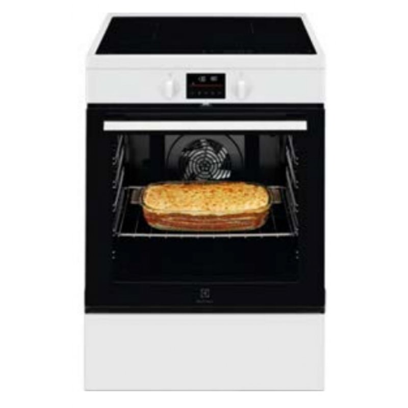 Electrolux LKI64890BW Cuisinière Plaque avec zone à induction Blanc A 