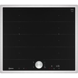Neff T66STY4L0 hob Black, Stainless steel Built-in 60 cm Zone induction hob 4 zone(s)