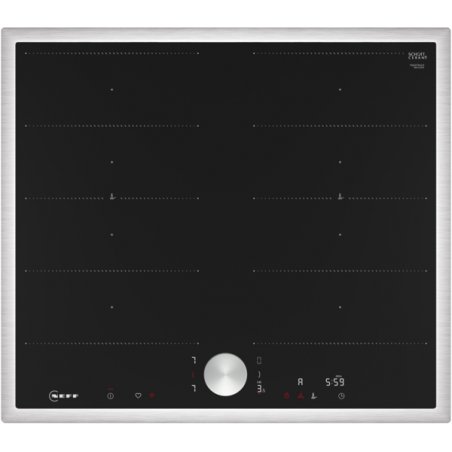 Neff N 90 Black Built-in 60 cm Zone induction hob 4 zone(s)