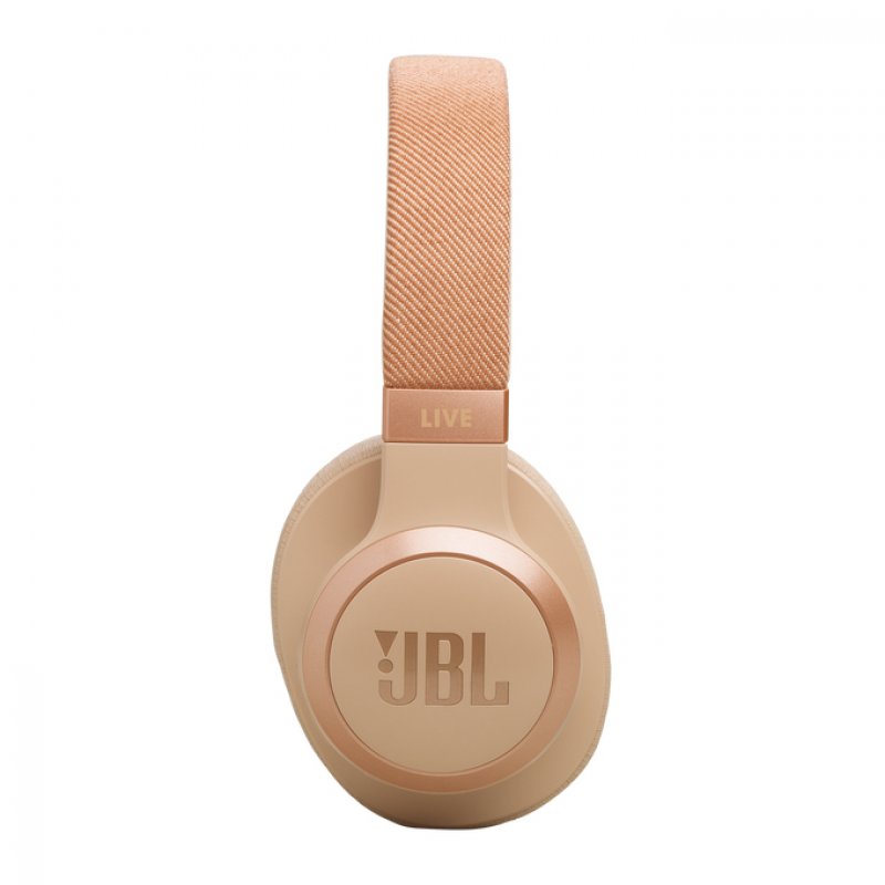 JBL Live 770NC Casque Sans fil Arceau Appels/Musique Bluetooth Sable