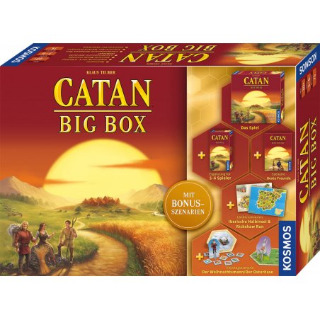 Kosmos Catan - Big Box 75 min Jeu de société Stratégie