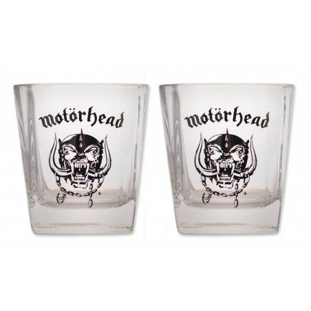 Motorhead pack 2 verres Whiskey