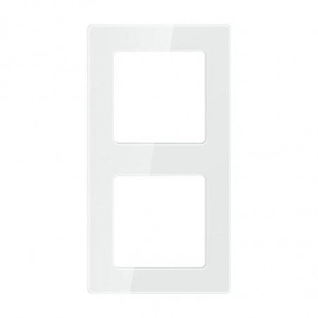 Double frame socket Avatto N-TS10-Frame-W2 (white)