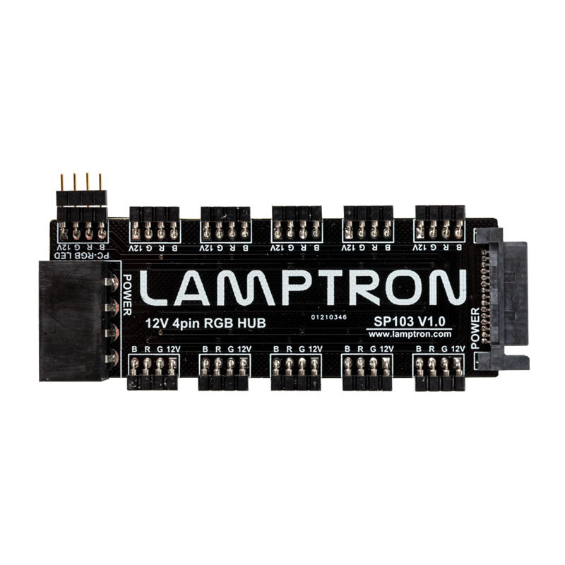 Lamptron compatible SP103 10x RGB-Hub pour Aura, Fusion und Mystic