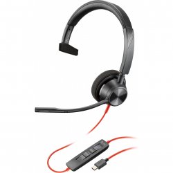 HP Poly Blackwire 3310-M Microsoft Teams Certified USB-C Mono Headset