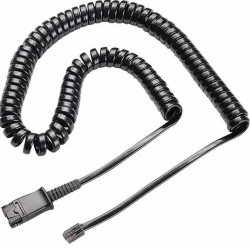 HP Poly U10P-S Cable câble audio Noir