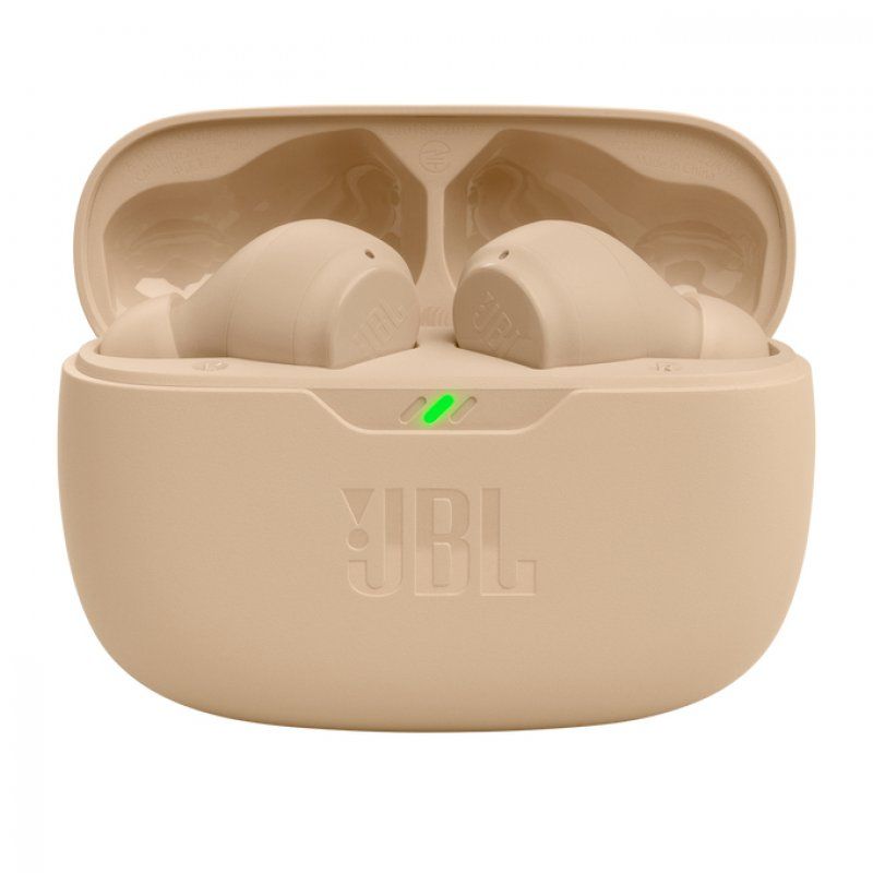 JBL Wave Beam Casque True Wireless Stereo (TWS) Ecouteurs Appels/Musique/Sport/Au quotidien Bluetooth Beige