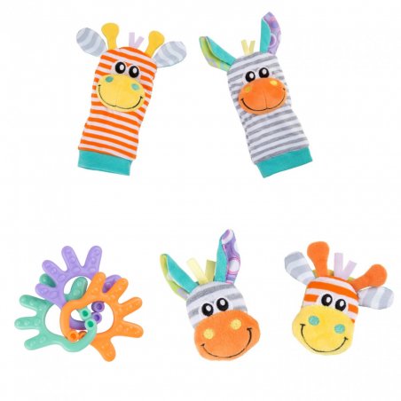 Playgro - Wrist Rattle and Foot Fingers (10188406)