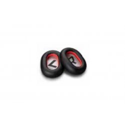 POLY VOY 8200 BLK LTHRET EAR CUSHIONS(2)