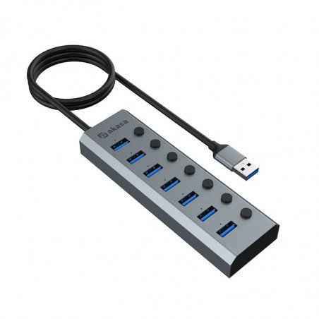 Akasa Connect 7 IPS - USB Hub