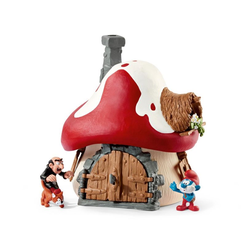 schleich Schtroumpfs Maison des avec 2 figurines