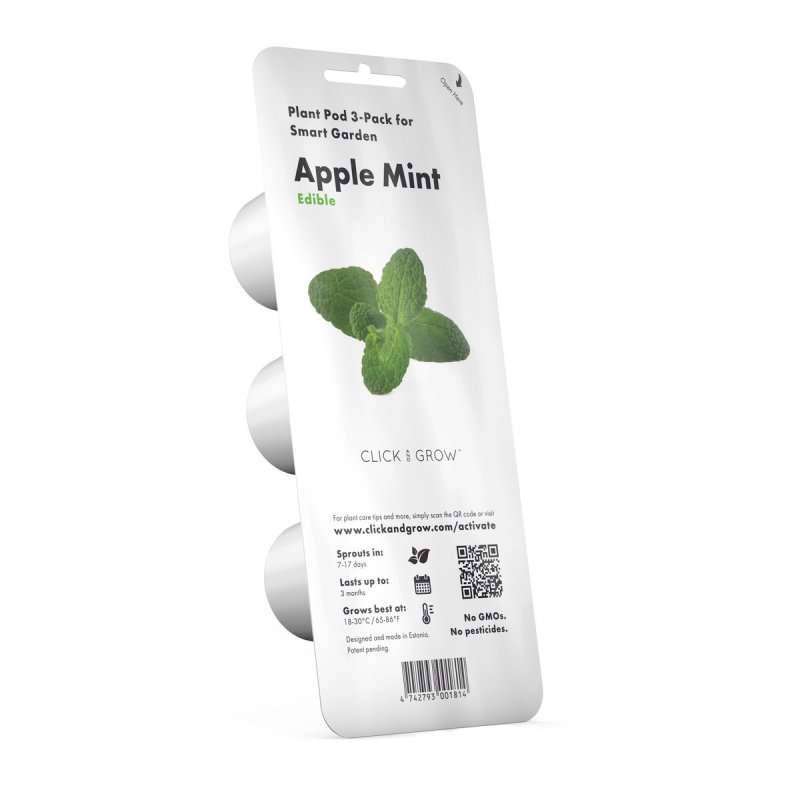 Click and Grow - Smart Garden Refill 3-pack - Apple Mint (SGR79X3)