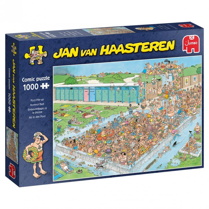 Jan van Haasteren - Pool Pile-Up (1000 pieces) (JUM0039)