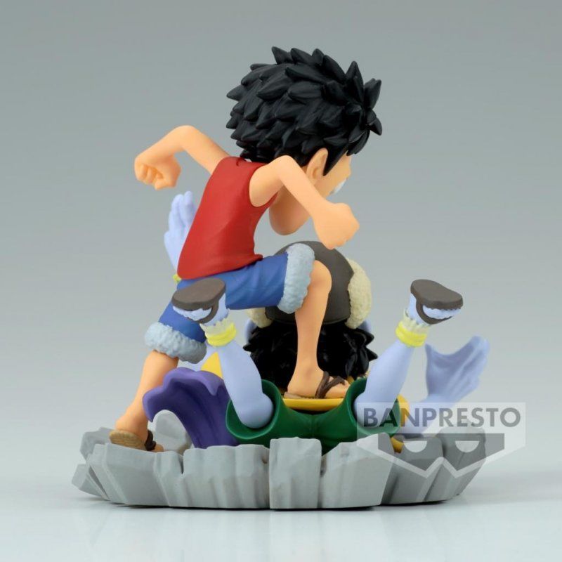 ONE PIECE - Luffy VS Arlong - Figurine WCF-Log Stories 7cm