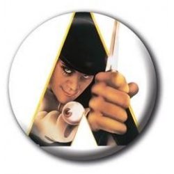 ORANGE MECANIQUE - Dagger - Button Badge 25mm