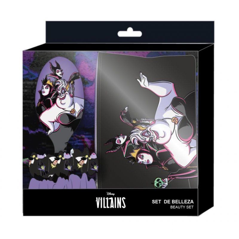DISNEY VILAINS - Set de Beauté 4pc.