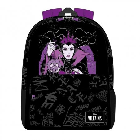 DISNEY VILAINS - Reine Sorcière - Sac à Dos Casual - 42x12x32cm