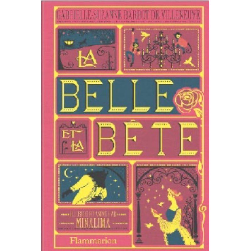 LA BELLE ET LA BETE - Illustration par Minalima