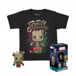LES GARDIENS DE LA GALAXIE - Pocket POP - Holiday Groot T-shirt (XL)