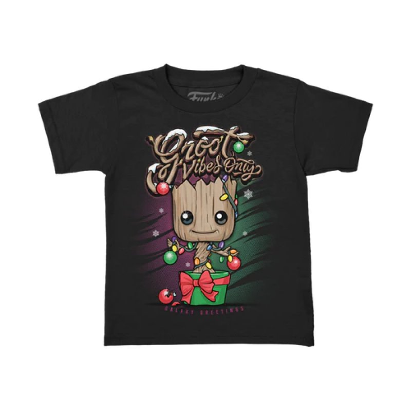 LES GARDIENS DE LA GALAXIE - Pocket POP - Holiday Groot T-shirt (XL)
