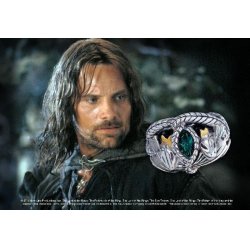 LOTR - Anneau Barahir - argent massif - Taille US 09 FR 59.9