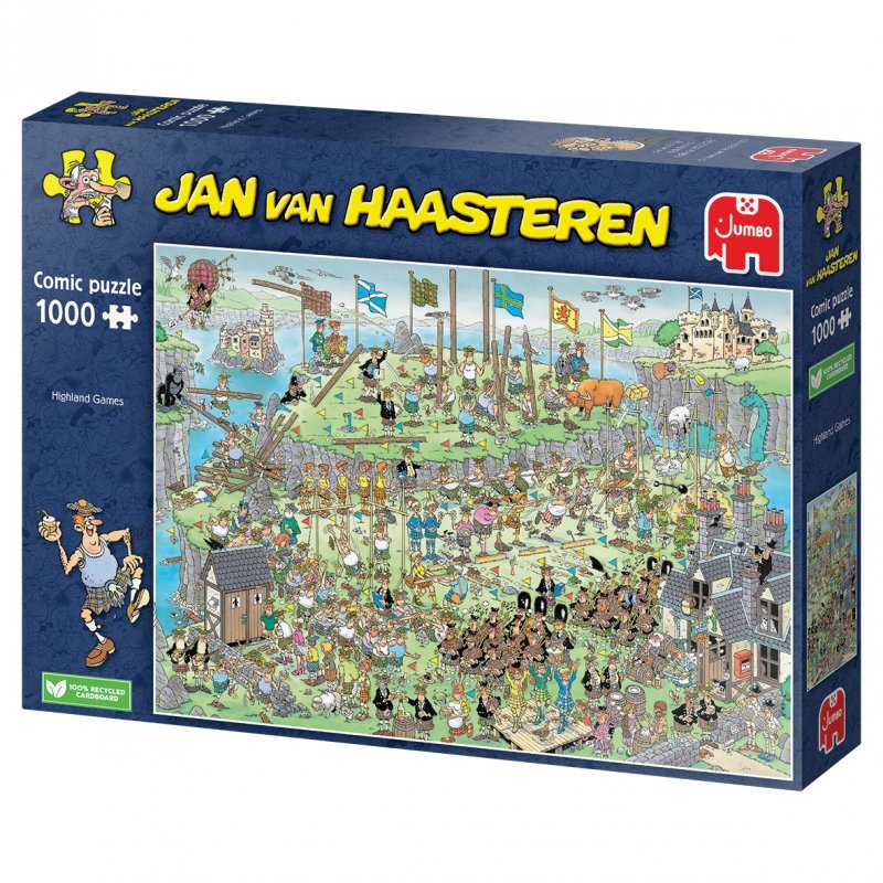 Jan van Haasteren Highland Games 1000pcs Jigsaw puzzle 1000 pc(s) Comics