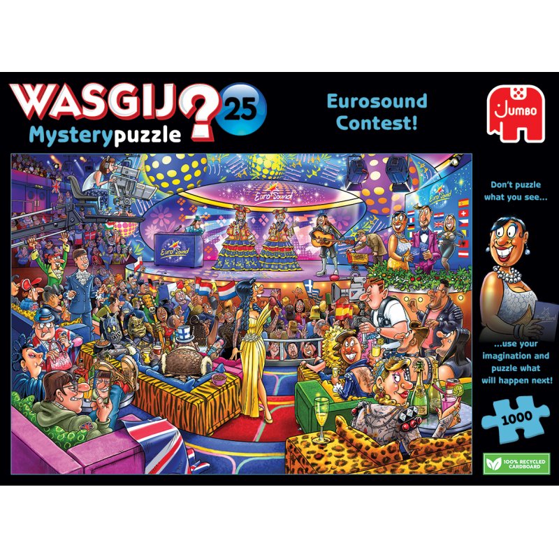 Wasgij - Mystery - 25 Eurosound Contest (1000 pieces)