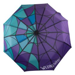 Wednesday parapluie Wednesday Stained Glass