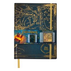 Le Seigneur des Anneaux carnet Map of Middle Earth