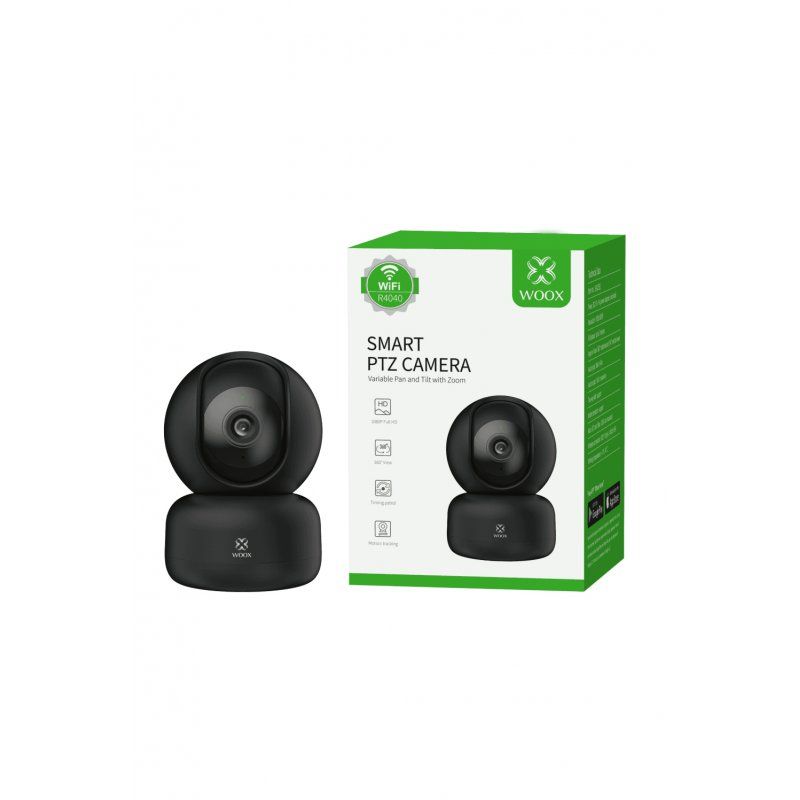 WOOX R4040-Black Smart Indoor PTZ Camera