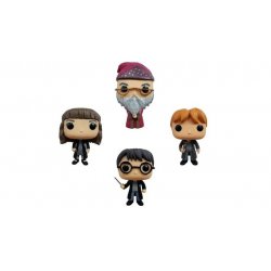Harry Potter pack 4 figurines POP! Movies Vinyl W1 9 cm