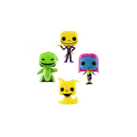 Disney pack 4 figurines POP! Movies Vinyl Nightmare before Christmas (EMEA) 9 cm
