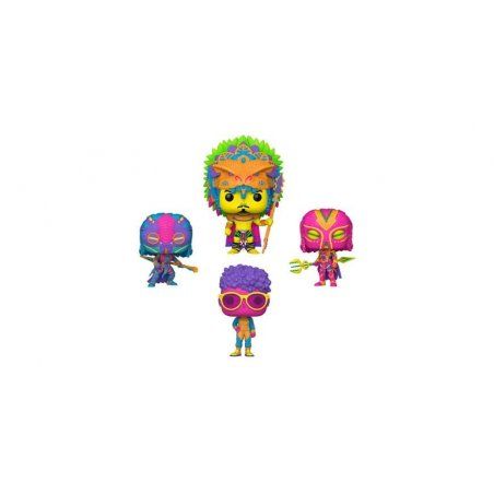 Marvel pack 4 figurines POP! Movies Vinyl Black Panther Wakanda Forever S2 9 cm
