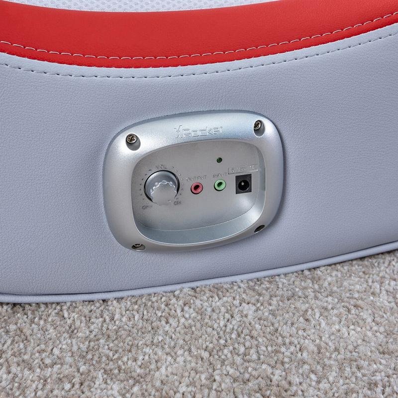 X Rocker Shadow 2.0 Siège de jeu sur console Siège rembourré Rouge, Blanc