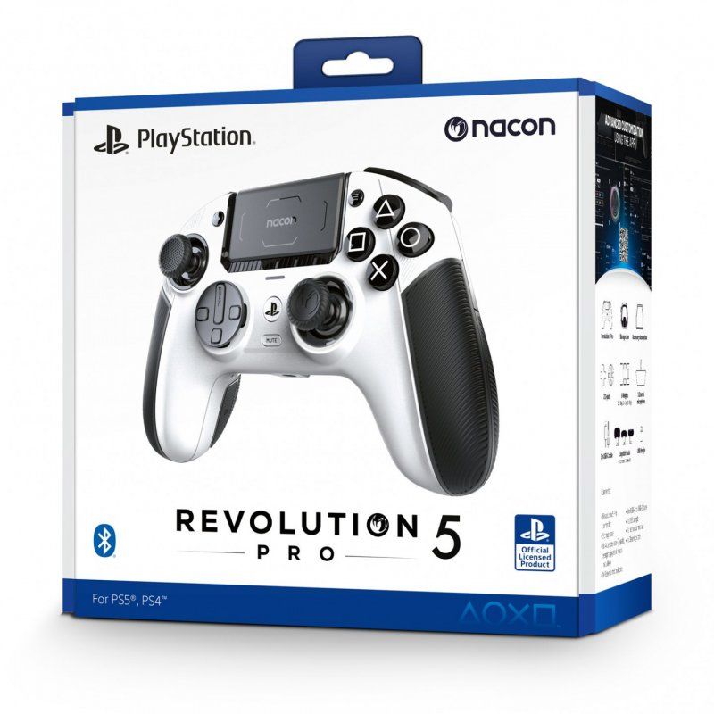 STOCK2 - Revolution 5 Pro Controller - White