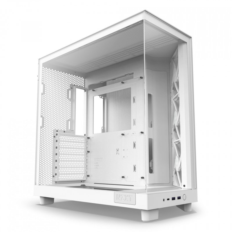 NZXT H6 Air Flow Midi Tower Blanc