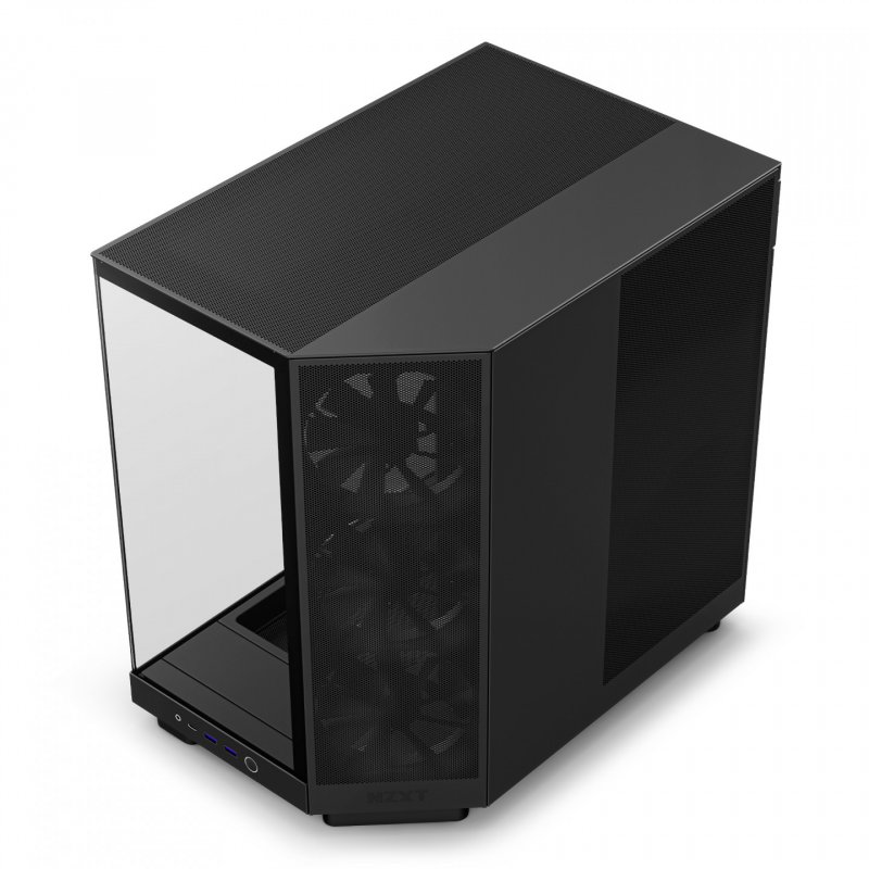 NZXT H6 FLOW schwarz | PC-Gehäuse