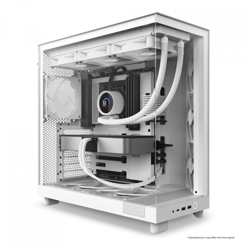 NZXT H6 Air Flow Midi Tower Blanc
