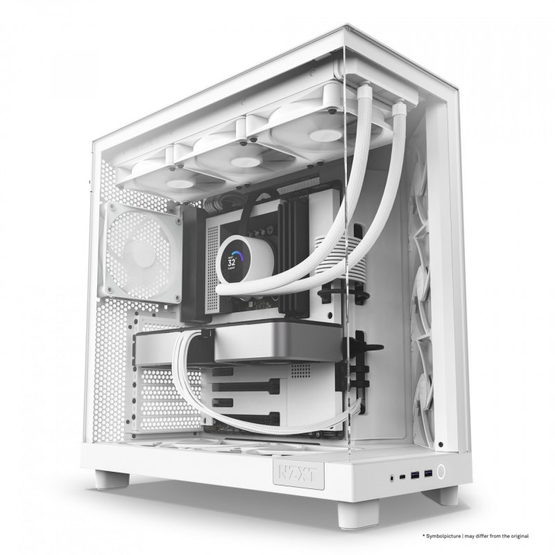 NZXT H6 Air Flow Midi Tower Blanc