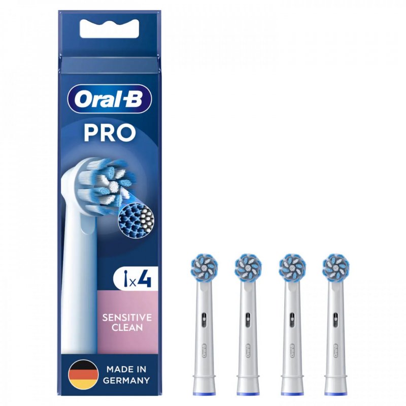 Oral-B Sensitive Clean 4 pièce(s) Blanc