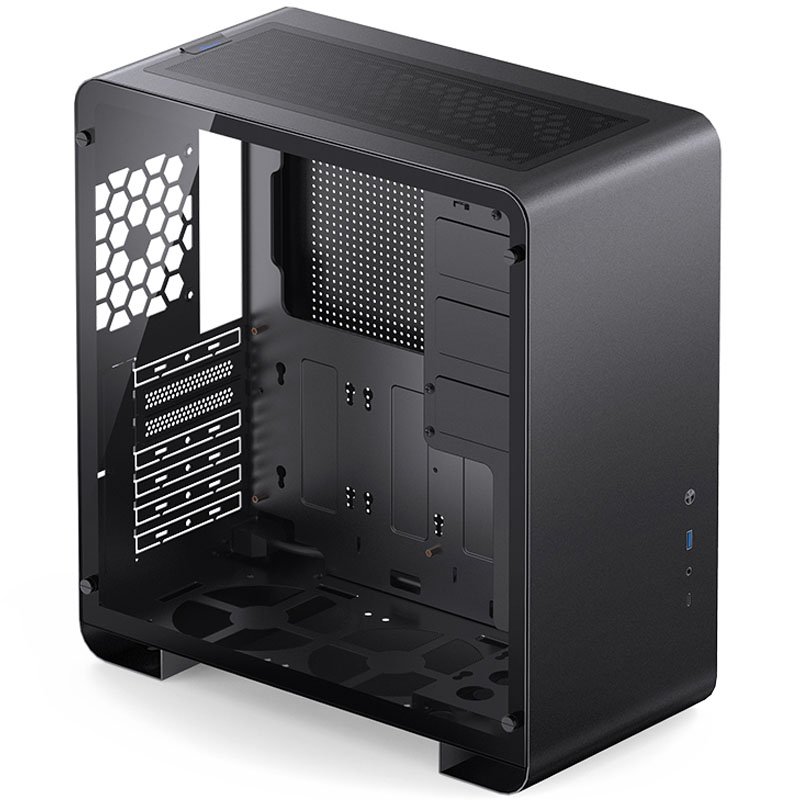 Jonsbo U4 Pro Midi-Tower, Tempered Glass - schwarz
