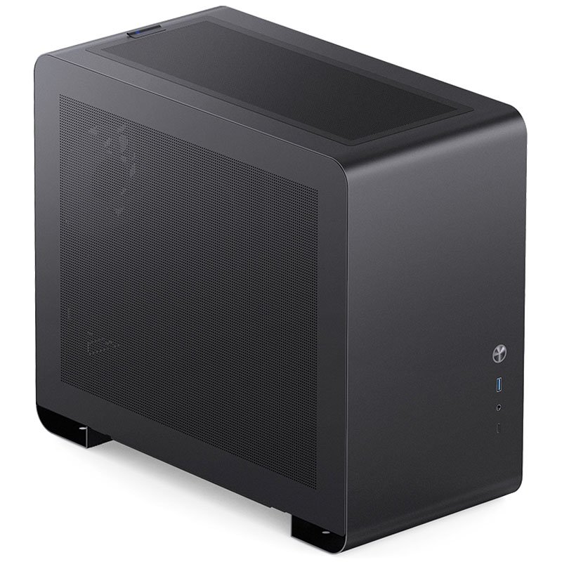 Jonsbo U4 Mini Mesh Micro-ATX-Gehäuse - schwarz